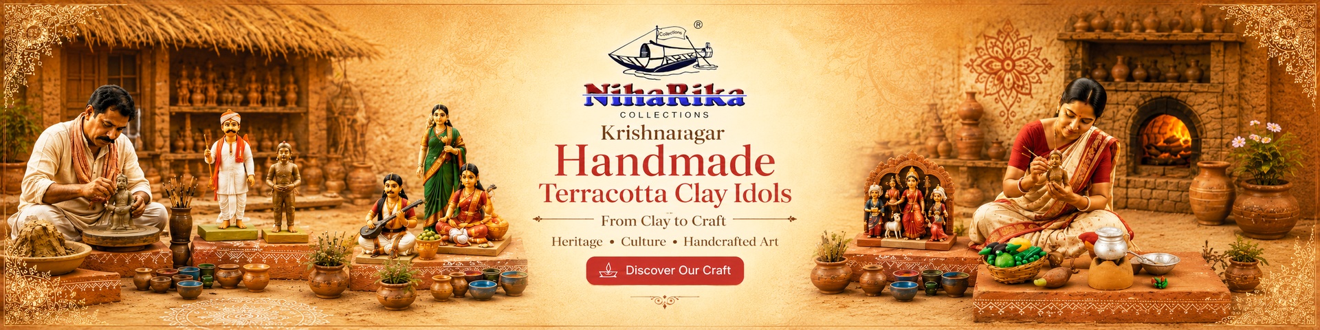 Handcrafted by Bengal Artisans
