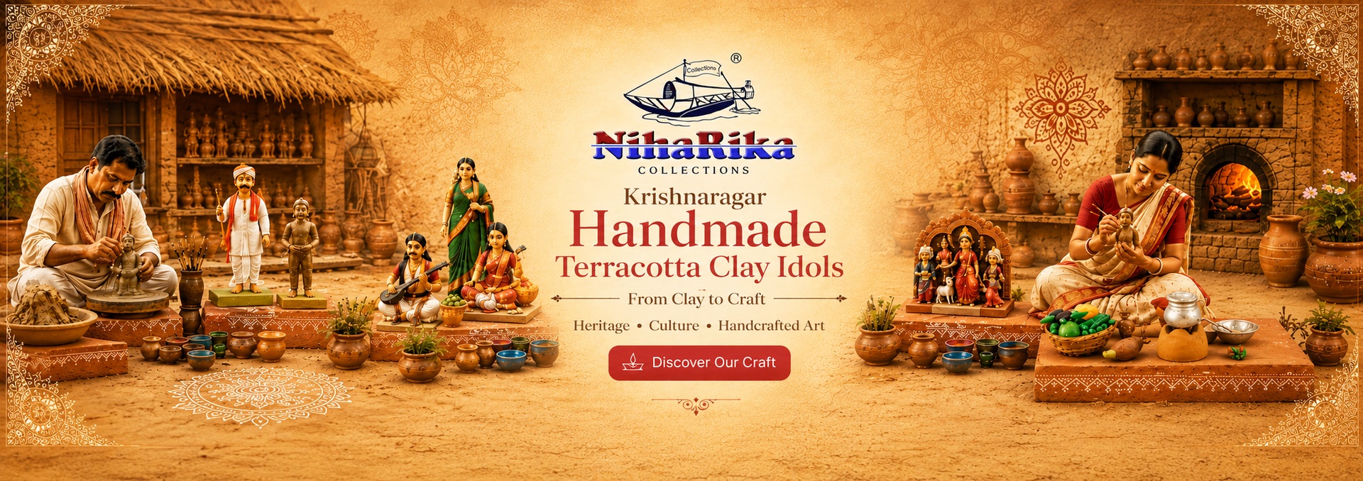 Handcrafted by Bengal Artisans