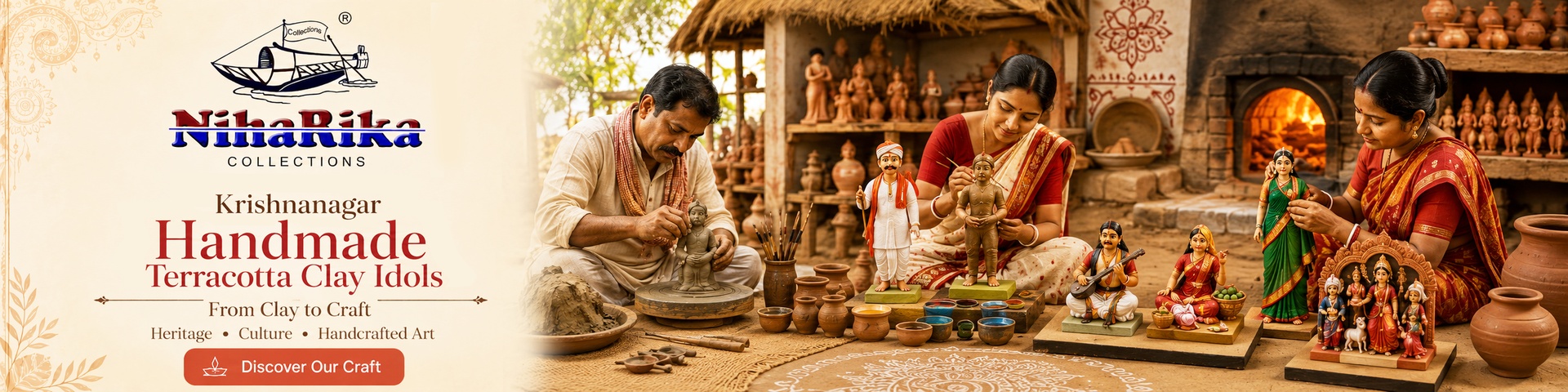 Handcrafted by Bengal Artisans