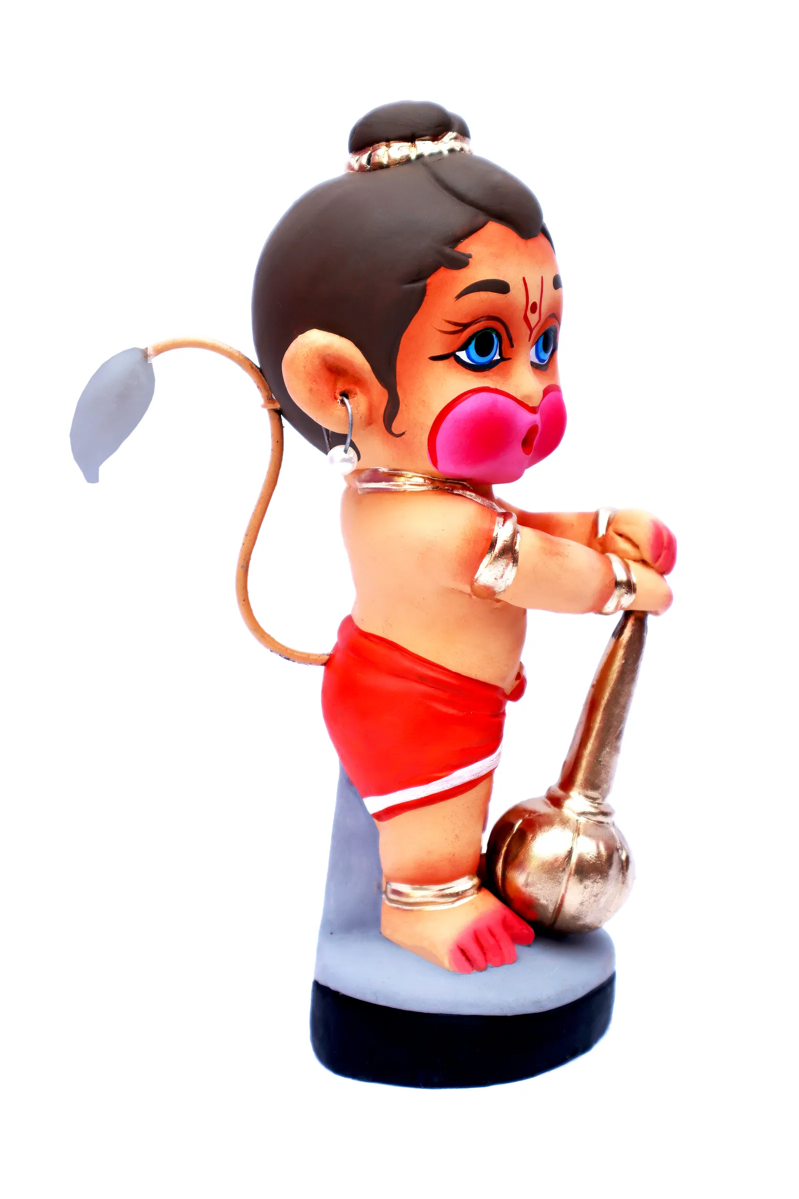 Bal Hanuman - Clay Terracotta Idol | Spiritual and Cultural Art