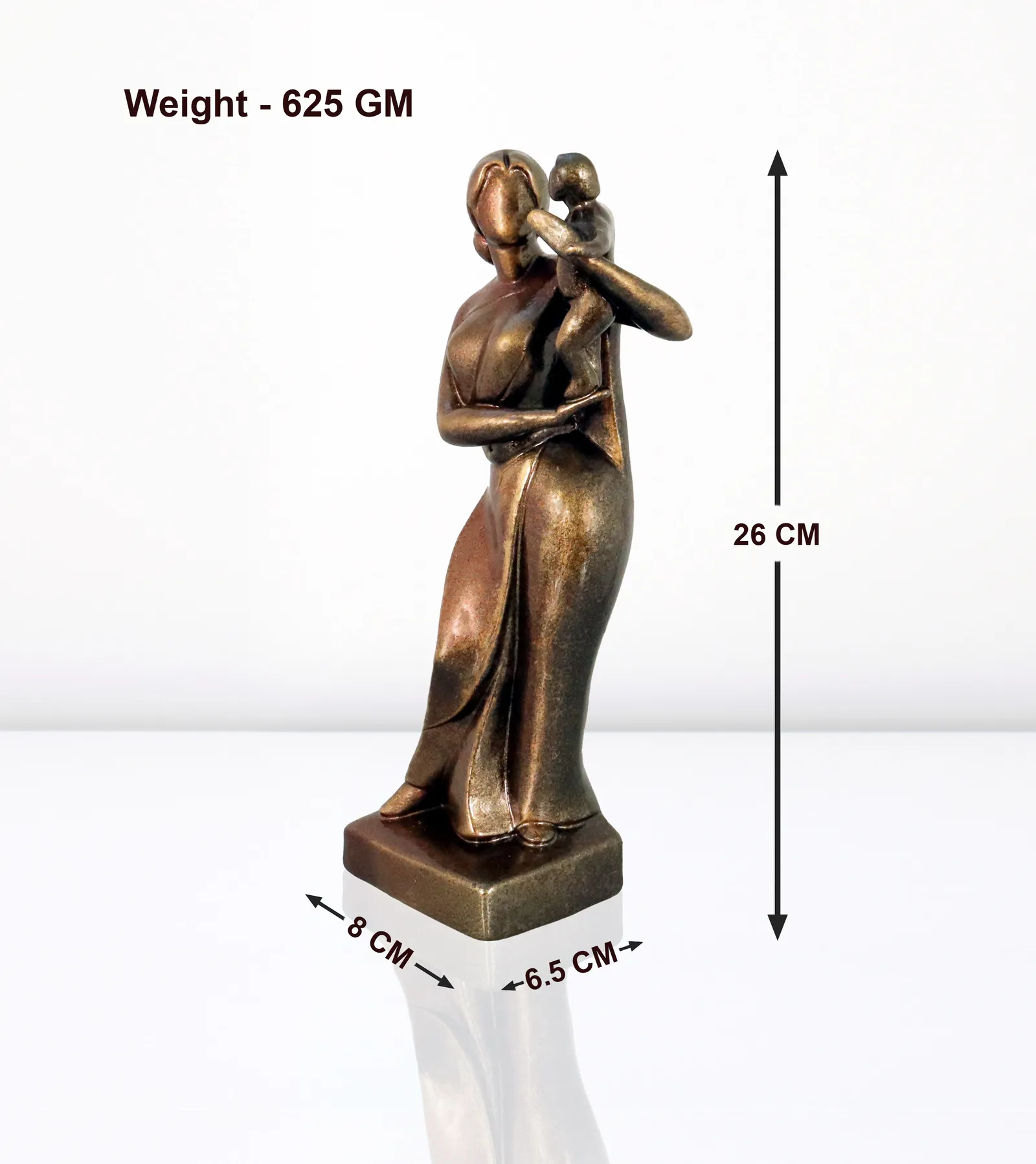 Mother's Love | Handmade Terracotta Clay Figurine | Abstract Terracotta Showpieces